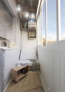Küçük Balkon Dekorasyonu İçin Örnekler - Resim 89