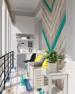 Küçük Balkon Dekorasyonu İçin Örnekler - Resim 9