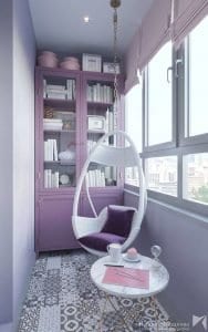 Küçük Balkon Dekorasyonu İçin Örnekler - Resim 91