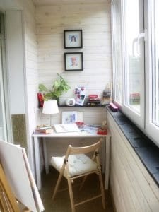 Küçük Balkon Dekorasyonu İçin Örnekler - Resim 93
