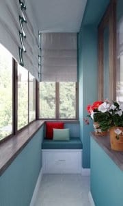 Küçük Balkon Dekorasyonu İçin Örnekler - Resim 95