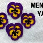 Menekşe Motifi Yapılışı 1