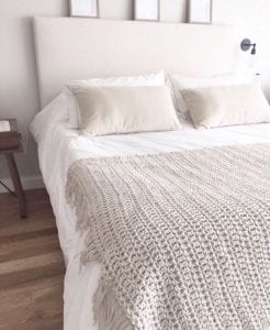 Örgü Yatak Örtüsü Modelleri - Resim 21