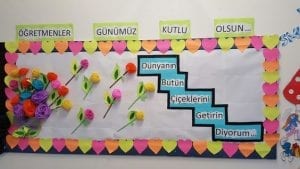 24 Kasım Öğretmenler Günü Panosu ve Resimleri - Resim 20