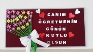 24 Kasım Öğretmenler Günü Panosu ve Resimleri - Resim 34