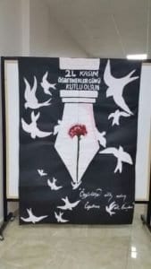 24 Kasım Öğretmenler Günü Panosu ve Resimleri - Resim 4