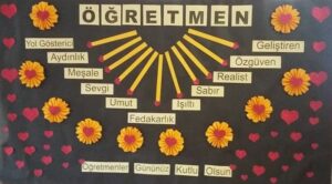 24 Kasım Öğretmenler Günü Panosu ve Resimleri 49