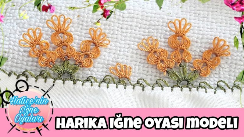 Başörtülere İğne Oyası 1