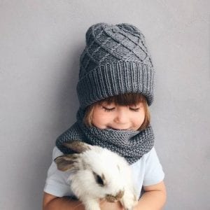 Örgü Atkı Şapka Modelleri - Resim 138