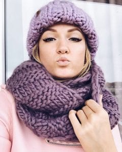 Örgü Atkı Şapka Modelleri - Resim 7