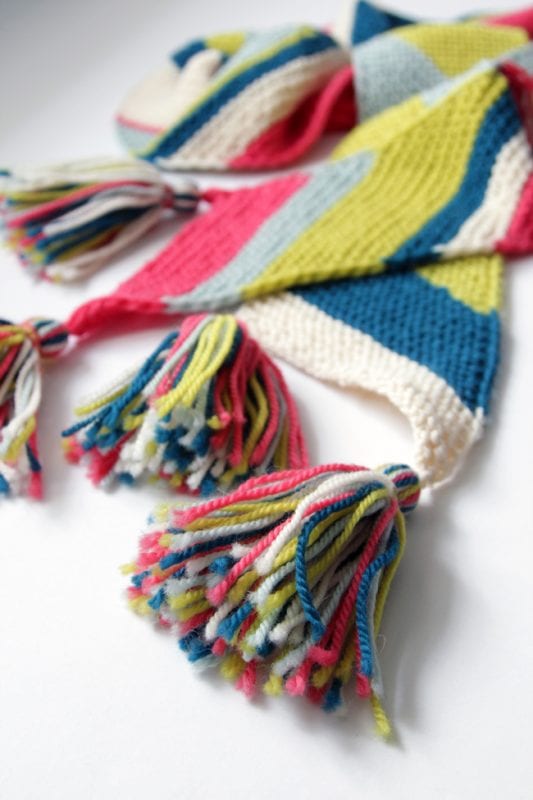 Örgü Atkı Yapımı 2