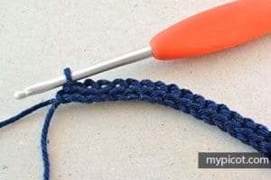 Tığ İşi Tuğla Örgü Modeli Yapılışı - Resim 2