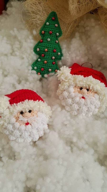 Amigurumi Noel Baba Anahtarlık