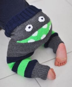 Örgü Çocuk Pantolon Modelleri - Resim 39