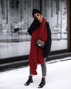 Ahududu Atkı Yapılışı - Resim 6