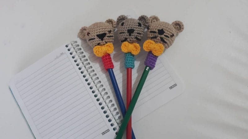 Amigurumi Kalem Başlığı Yapımı 1