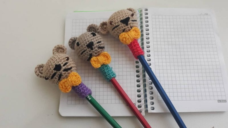 Amigurumi Kalem Başlığı Yapımı 2