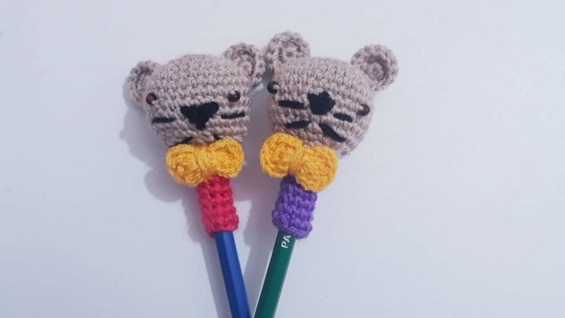 Amigurumi Kalem Başlığı Yapımı 3