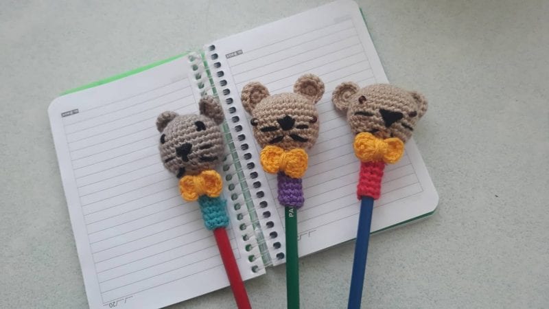 Amigurumi Kalem Başlığı Yapımı