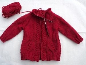 Kapşonlu Reglan Kol Hırka Yapılışı - Resim 9