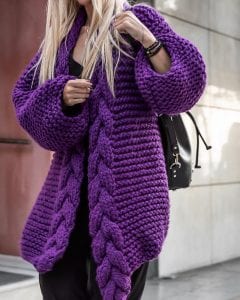 Norveç Örgü Hırka Modeli - Resim 7