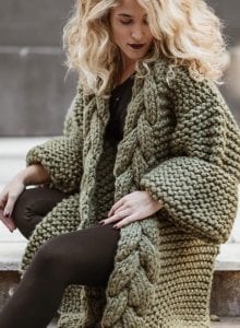 Norveç Örgü Hırka Modeli - Resim 8