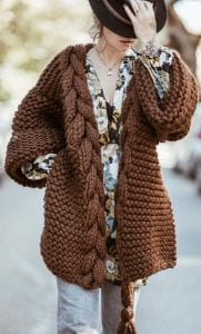 Norveç Örgü Hırka Modeli - Resim 9