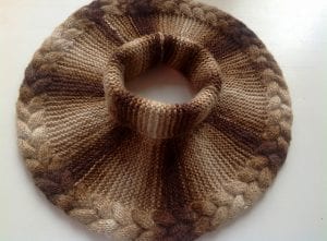 Saç Örgülü Boyunluk Yapılışı - Resim 8