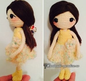 Amigurumi Örgü Saç Yapımı - Resim 2