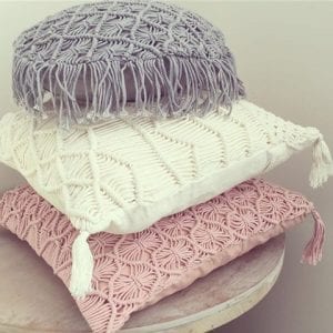 Makrome İpinden Yapılan Tasarımlar - Resim 6