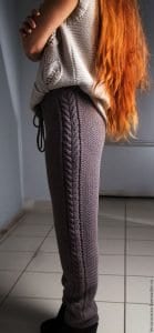 Şiş Örgü Pantolon Modelleri - Resim 29