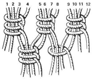 Makrome Düğüm Çeşitleri - Resim 21