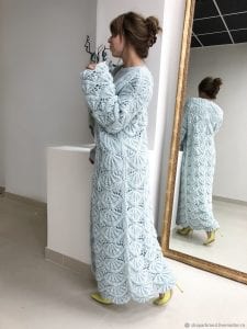 Tarak Örgü Modeli Hırka Örneği - Resim 3