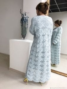 Tarak Örgü Modeli Hırka Örneği - Resim 4