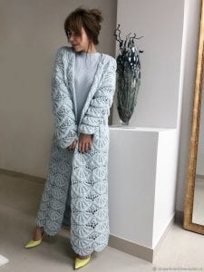 Tarak Örgü Modeli Hırka Örneği - Resim 6
