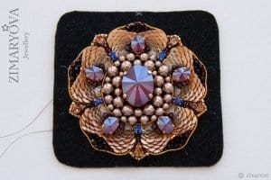 Taşlı Broş Yapımı - Resim 10