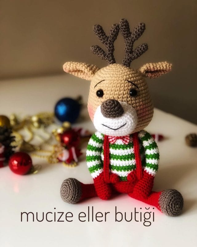 Amigurumi Geyik Tarifi Yapımı 8