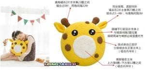 Amigurumi Örgü Yastık Yapılışı - Resim 9