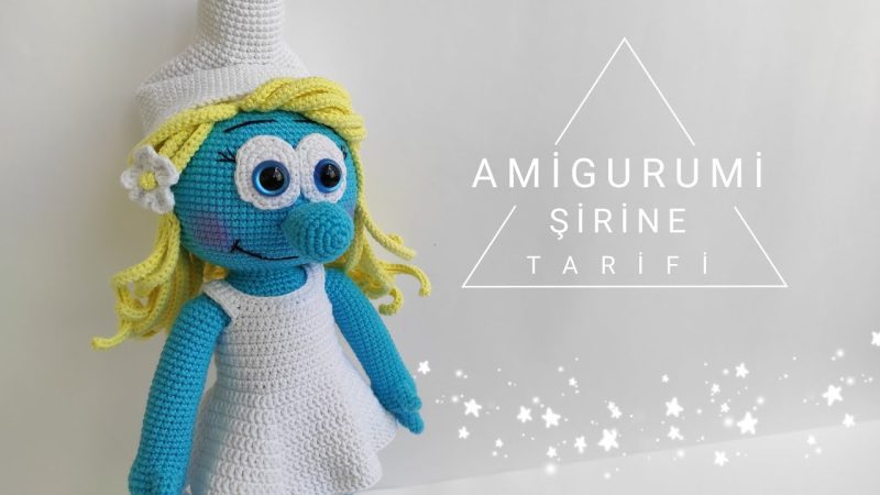 Amigurumi Şirine Bebek Yapımı Tarifi 2