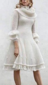 Angora Örgü Elbise Modelleri 112