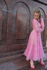 Angora Örgü Elbise Modelleri - Resim 13