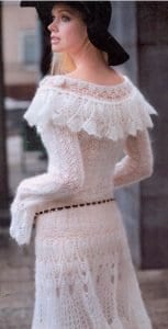 Angora Örgü Elbise Modelleri - Resim 36