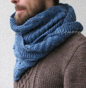 Düğmeli Erkek Boyunluk Yapılışı - Resim 9