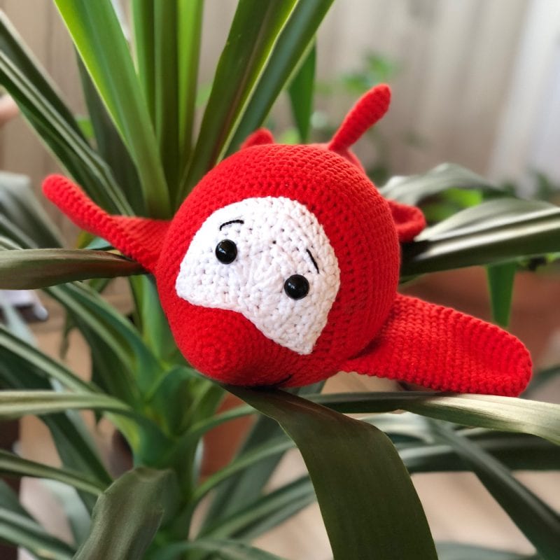 Örgü Uçak Yapımı Amigurumi 4