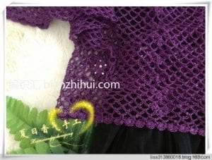 Çiçek Desenli Yuvarlak Hırka Yapılışı - Resim 10