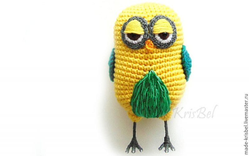 Amigurumi Minion Baykuş Tarifi