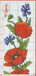 Kanaviçe Gelincik Şablonları - Resim 22