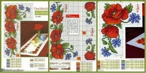 Kanaviçe Gelincik Şablonları - Resim 39