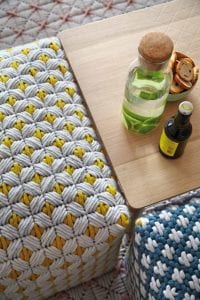 Plastik Kanvas ile Puf Modelleri - Resim 27