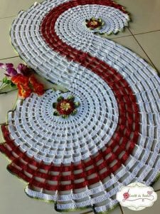 Spiral Dantel Runner Yapımı - Resim 16